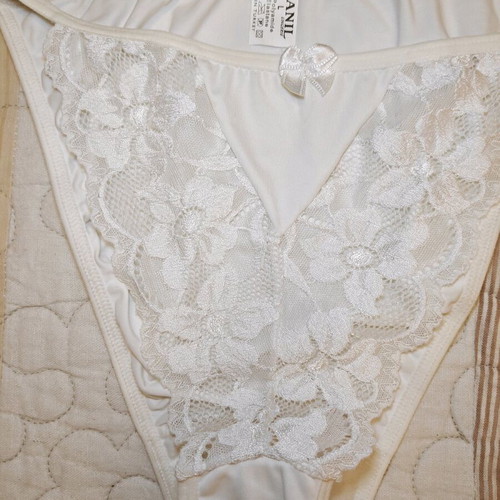 Women's lace slip underwear new, pack of 6, size L