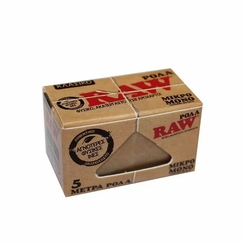 Raw Classic cigarette paper roll 5m new