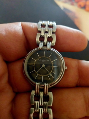 Christian Dior Lady wristwatch used, vintage authentic