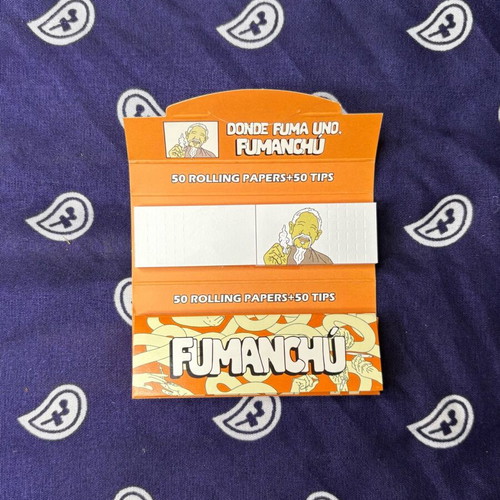 Fumanchu Orange 1 1/4 Rolling Papers and Tips Pack new