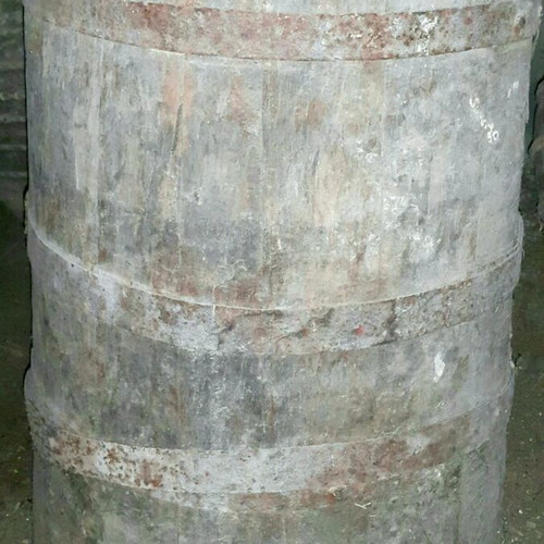 Wooden vintage barrel used
