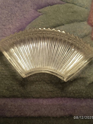 Glass jewelry case used