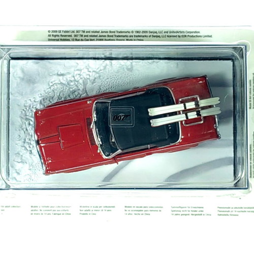 James Bond Mercury Cougar XR7 1969 Diecast Car New