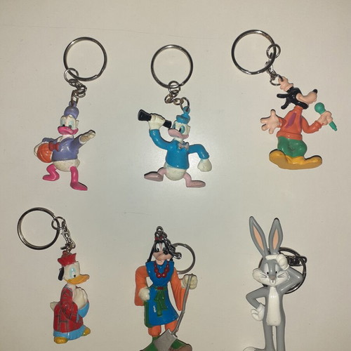 Disney character keychains, set