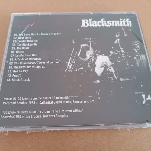 Blacksmith Blacksmith & Fire from within CD sealed