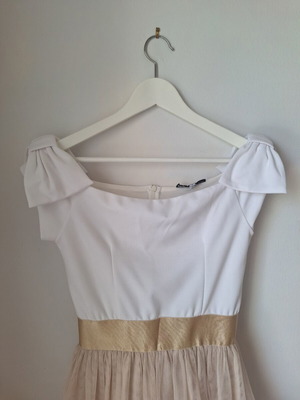 Zic Zac formal dress with tulle and lace size M like new