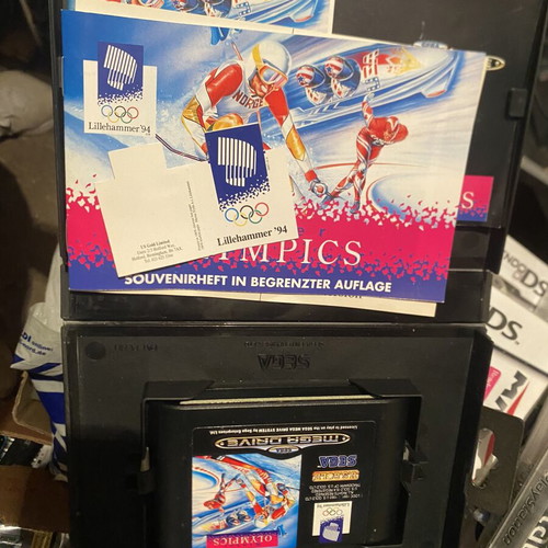 Winter Olympics Sega Mega Drive game like new, CIB