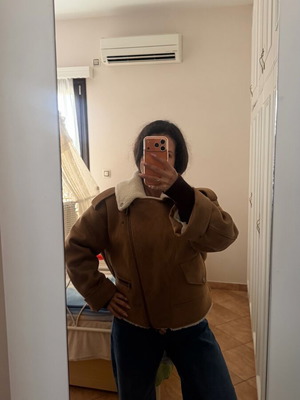 Biker jacket Ugg brown new, size M / 38 / 10