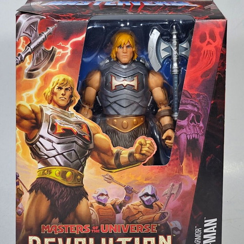 MOTU Masterverse Revolution Battle Armor He-Man action figure new