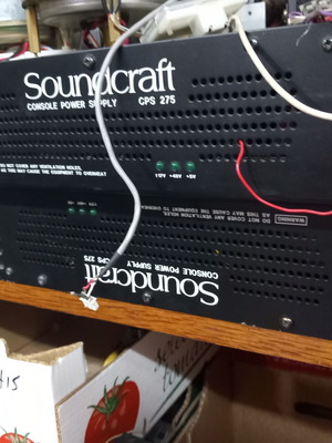 Soundcraft CPS-275 power supply used