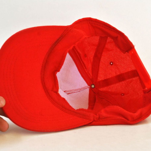 Ferrari vintage red baseball cap with embroidered logo used