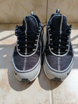 Nike Air sneakers size 45.5 used, grey and black