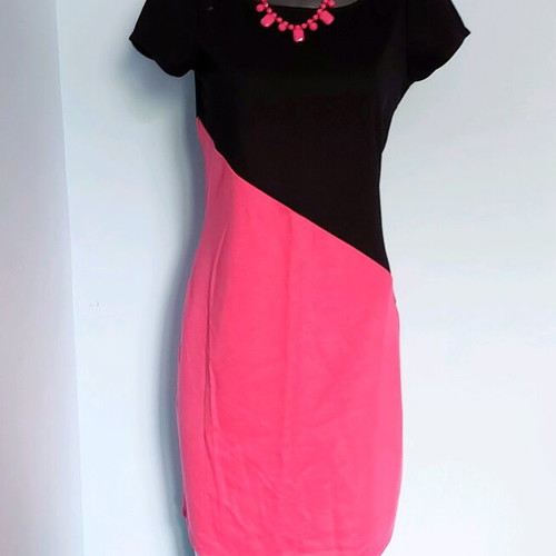 Barbara Hulanicki two-tone dress new