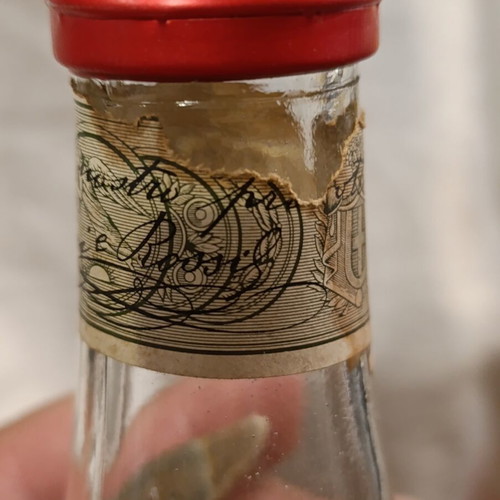 Martini Rosso Vermouth 1969 sealed collectible bottle Greek bottling