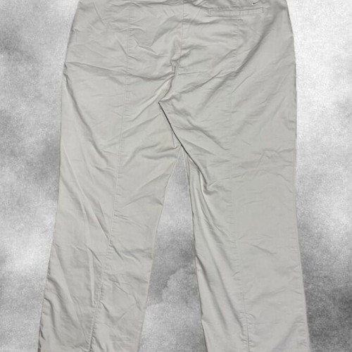 Nike Beige Cropped Pants Like New, Lightweight Summer Fit