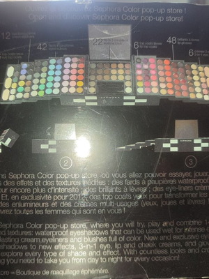 Sephora Palette Καινούργιο Μακιγιάζ με 148 Χρώματα και Καθρέφτη