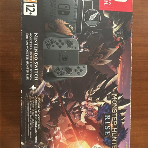 Nintendo Switch Monster Hunter Rise Edition box used packaging only