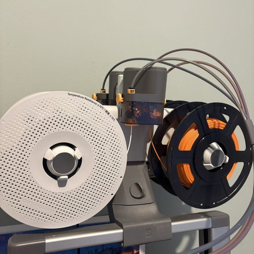 BambuLab A1 Combo 3D printer with AMS Lite top mount