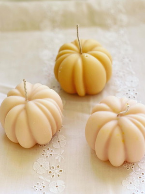 Αρωματικές Κολοκύθες Κεριά Σετ 4 Τεμαχίων Νέα