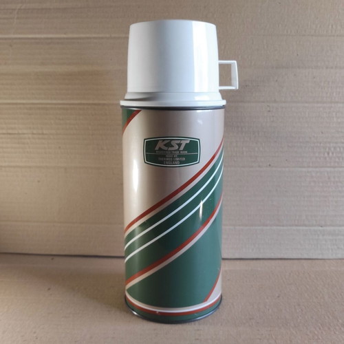 Metal vintage KST thermos made in England like new