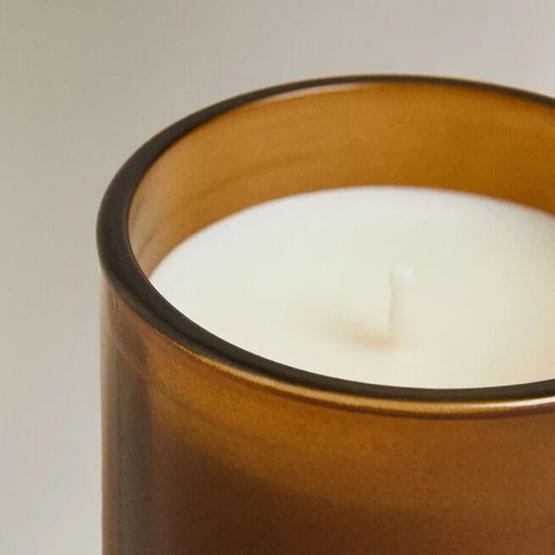 Zara Home luxury mini candle set new, 3 Musk Shades with lid