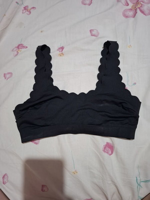 H&M swimwear top like new, black, size S