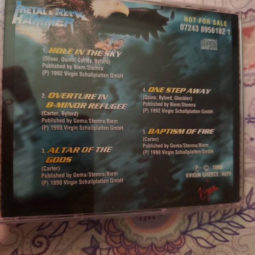 Saxon Altar of the Eagles CD like new, 5-track metal collection