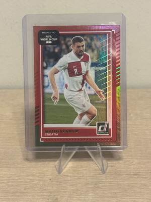 2026 Donruss Optic Road to FIFA World Cup Mateo Kovacic Croatia Optic Green card