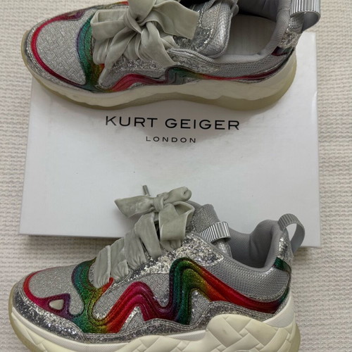 Kurt Geiger London sneakers size 39 new, white multicolor