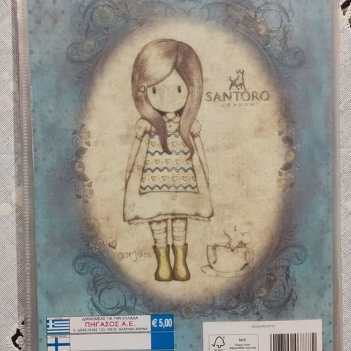 Santoro London Panini Photocards Album like new, 104 of 108