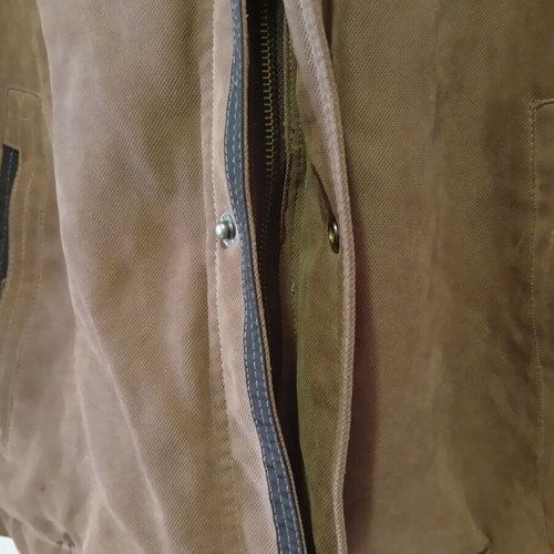 Men's jacket size 52 brown like new