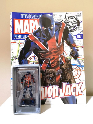 Eaglemoss Classic Marvel Union Jack φιγούρα καινούργια από μέταλλο