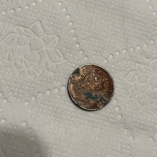 Canada 2001 coin used