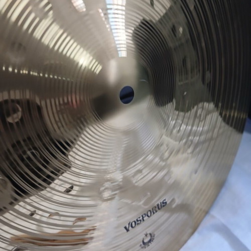 Turkey cymbal set B08, new, 5 pieces with drumsticks