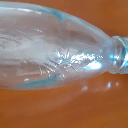 Container for oil or vinegar transparent like new with stopper