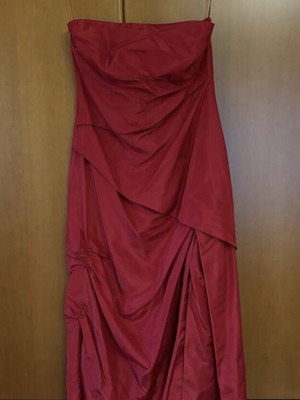 Επίσημο γυναικείο φόρεμα κόκκινο σαν καινούργιο, μέγεθος S