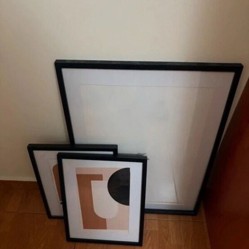 H&M Home photo frame set new, 1x 50x70 cm and 2x 30x40 cm