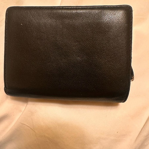 Calvin Klein Hardware Snap women's wallet used, black