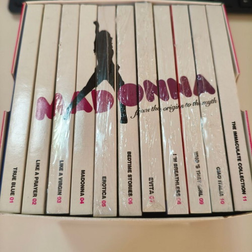 Madonna From The Origins To The Myth 9 CDs and 2 DVDs box set like new