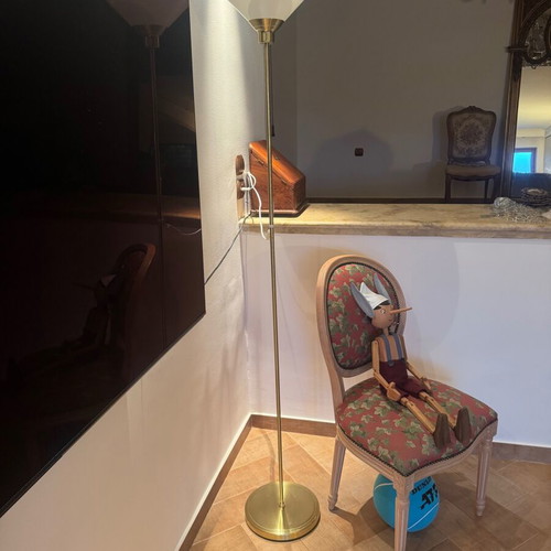 IKEA floor lamp 20W like new, vintage style, height 1.83m