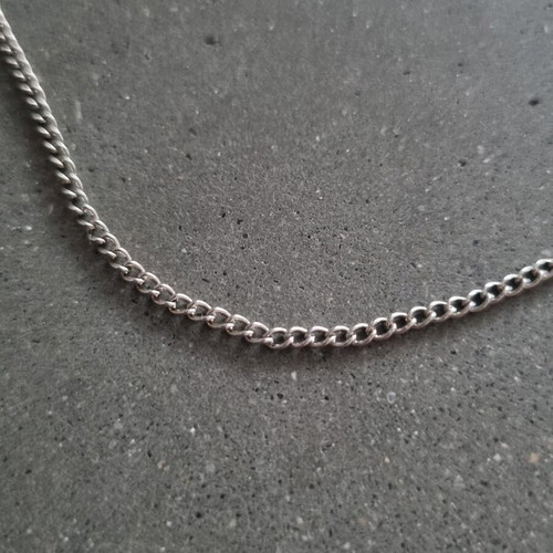 Anklet new, silver color
