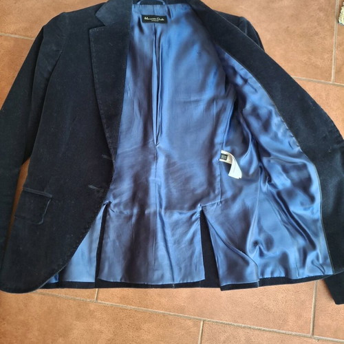 Massimo Dutti corduroy jacket blue like new, size M