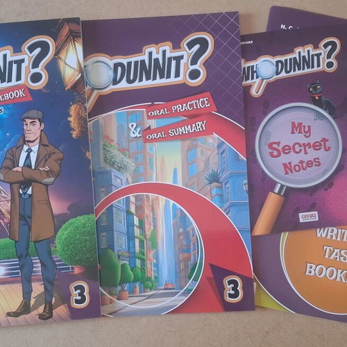 WhoDunnit? 3 Teacher's Coursebook Set C Senior, like new