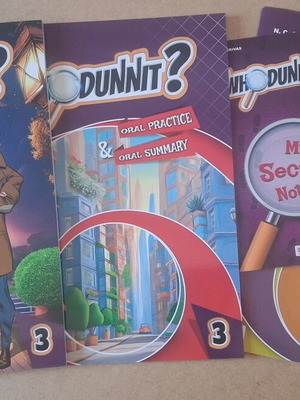 WhoDunnit? 3 Teacher's Coursebook Set C Senior, like new