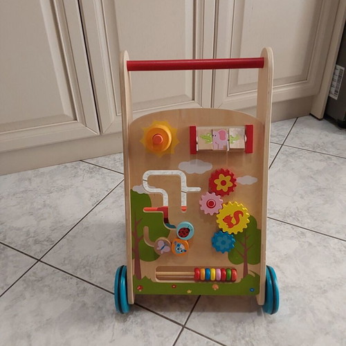 Lelin Wooden Activity Walker like new