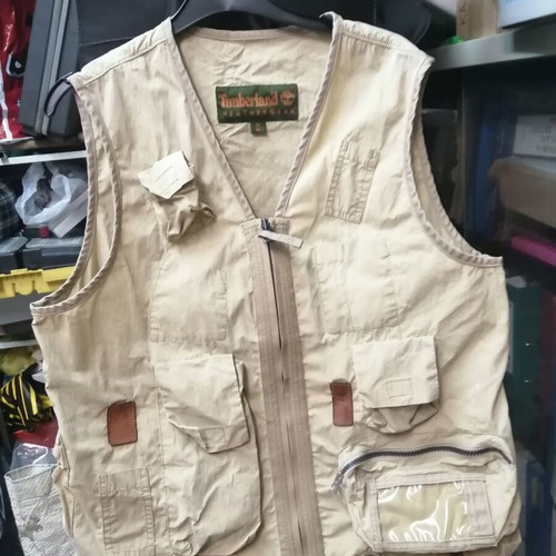 Timberland Weather Gear Waterproof Jacket like new, beige, size M