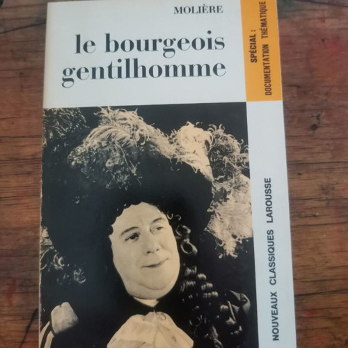 Le Bourgeois Gentilhomme book used, French language
