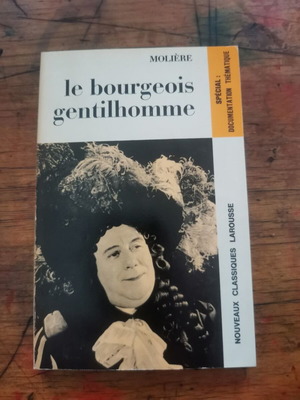 Le Bourgeois Gentilhomme book used, French language