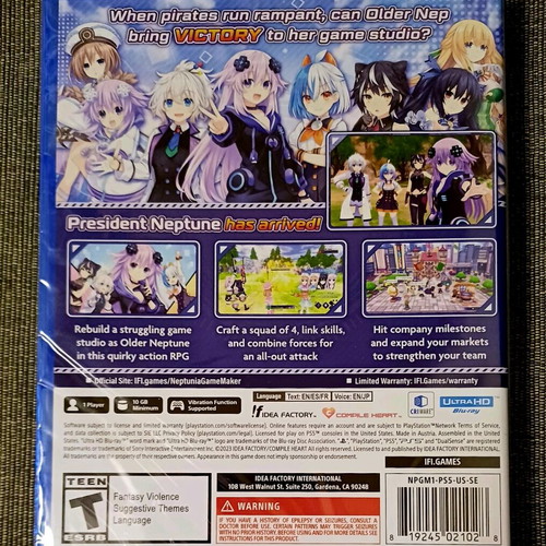 Neptunia Game Maker R:Evolution PS5 sealed