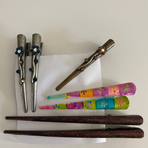 Hair clips pack of 7 pieces